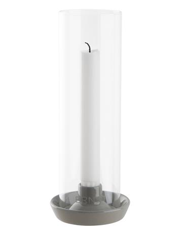 ERNST Candleholder - Grey - H23.5CM