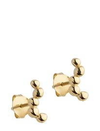 Enamel Copenhagen Studs, Nara Long - Gold - ONE SIZE