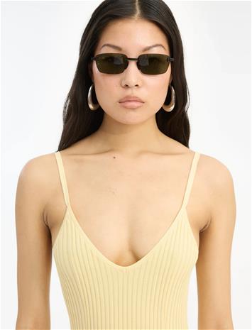 ROTATE 5. Squared Rimless Frame - Black - ONE SIZE