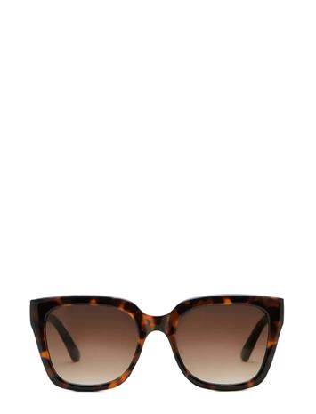 Mango Squared Frame Sunglasses - Brown - ONE SIZE – kuva 2/4