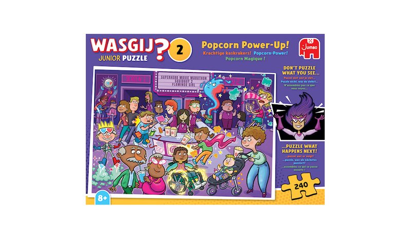 Wasgij Junior PopCorn Power-up (240)