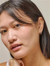 Enamel Copenhagen Hoops, Nara - Silver - ONE SIZE