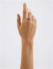 Pernille Corydon Rose Ring - Silver - 59