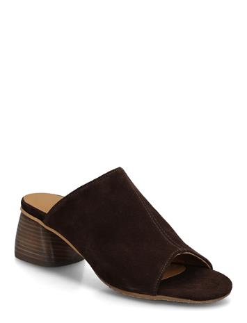 ANGULUS Sandals - Block Heels - Brown - 42