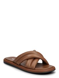 WODEN Lotta Cross Mule - Brown - 42