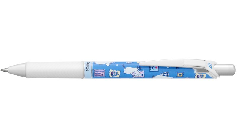 Pentel MOOMIN Taulut 0,7 sininen geelirolleri