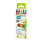 Carioca Fineliner Travel 5 kpl laatikko kuitukärkikynät
