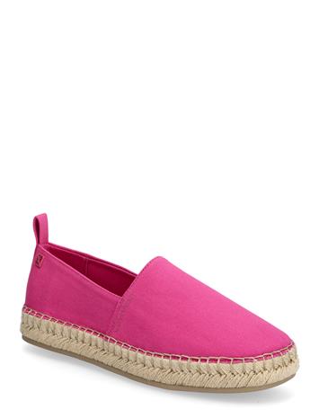 Calvin Klein Oblique Espadrille Canvas - Pink - 41