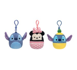 Squishmallows 9 cm Disney klipsipehmo