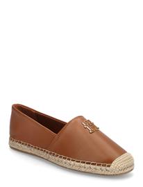 Tommy Hilfiger Th Logo Leather Espadrille - Brown - 42