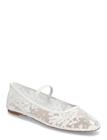 Bianco Bialilja Lace Ballerina - White - 41