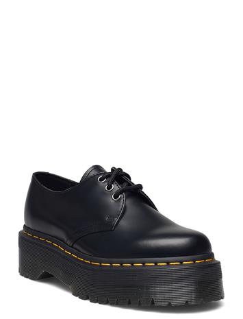 Dr. Martens 1461 Quad Black Polished Smooth - Black - 42