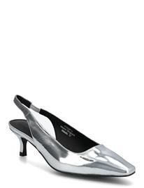 WODEN Maxine Slingback Metallic - Silver - 42