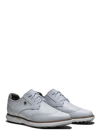 FootJoy Wn Fj Traditions Spikeless - Wide - White - 41