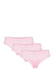 Lindex 3-Pack Brazilian Briefs With Low Waist - Pink - XXL