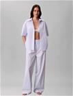 Calvin Klein Covered Wb Poplin Pant"" - Blue - XL