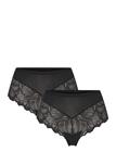 Lindex Brief Brazilian High Blenda W - Black - M