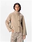 Object Objgro Re Short Jacket Noos - Beige - 44