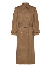 Filippa K Cotton Trench Coat - Brown - 42
