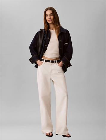Calvin Klein Jeans Whs Cinched Jacket Rinse - Navy - S