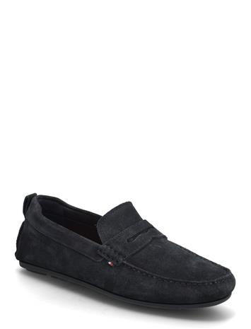 Tommy Hilfiger Core Hilfiegr Suede Driver - Cream - 45