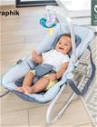 BabyMoov Graphik Bouncer Blue - Grey - ONE SIZE