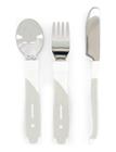 Twistshake Twistshake Learn Cutlery Stainless Steel - White - ONE SIZE