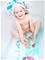 Badabulle Shampoo Protector - White - ONE SIZE – kuva 1