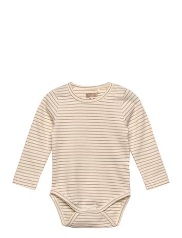 Huttelihut Body Ls Yd Stripe - Cream - 92