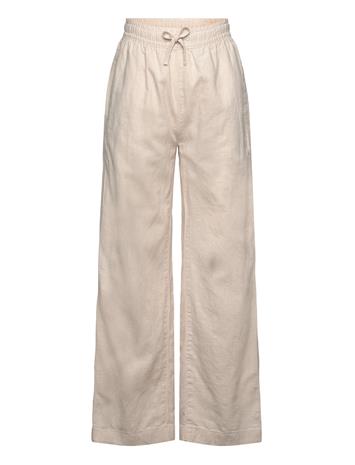 GANT Cotton Linen Pants Bottoms Trousers White GANT