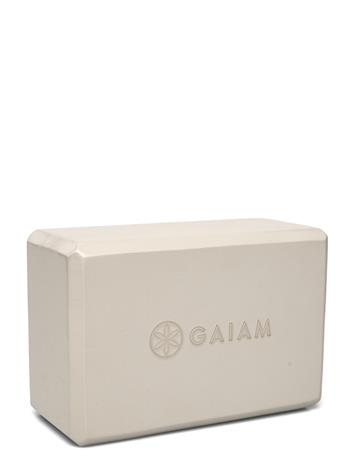 Gaiam Sandstone Block - Beige - ONE SIZE