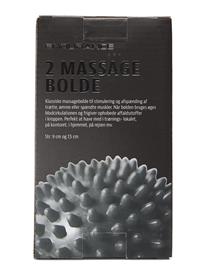 Endurance Soft Massage Ball 2 Pcs - Grey - ONE SIZE
