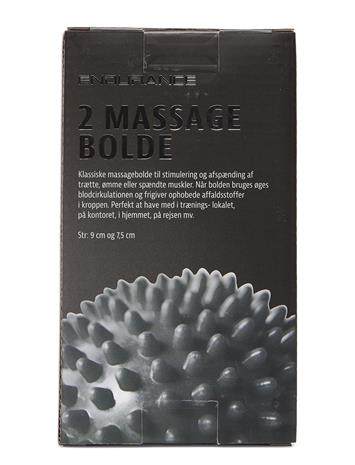 Endurance Soft Massage Ball 2 Pcs - Grey - ONE SIZE