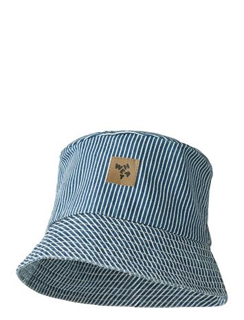 Wheat Bucket Hat Charlie - Blue - 6-8Y