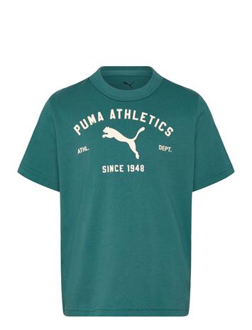 PUMA Puma Class Graphic Tee B - Green - 176