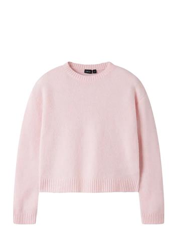 LMTD Nlfbynt Ls Short Knit - Green - 170-176