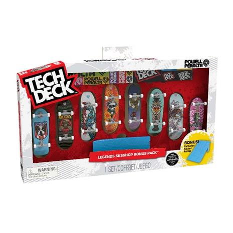 Tech Deck 8 Pack Multipack - Retro Neon