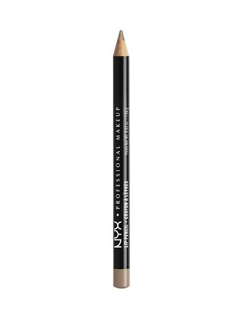 NYX Professional Makeup Slim Lip Pencil, Brown