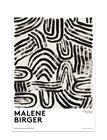 The Poster Club The Poster Club X Malene Birger - Follow My Fingers - White - 30X40CM