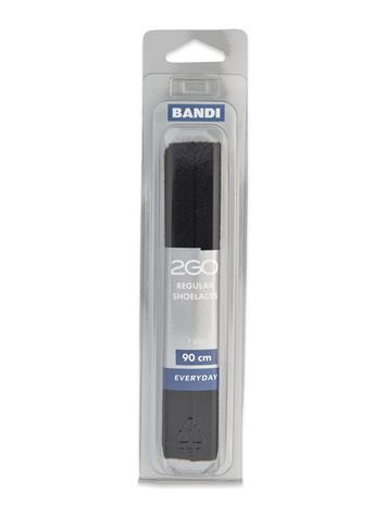 2GO 2Go Shoelace 547 - Black - 90 cm