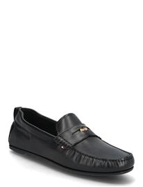 Tommy Hilfiger Hilfiger Coin Lth Driver - Black - 46