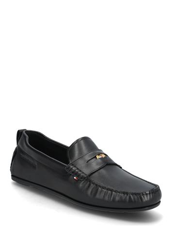 Tommy Hilfiger Hilfiger Coin Lth Driver - Black - 46