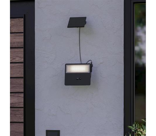 EGLO Panettieri Solar Wall 1500LM with Sensor Black/White – kuva 4/4