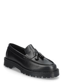 Garment Project Pete Loafer - Black Leather - Black - 45