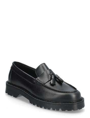Garment Project Pete Loafer - Black Leather - Black - 45