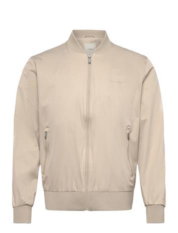 Calvin Klein Ls Matte Bomber Jacket - Beige - XXL