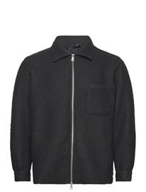 Garment Project Teddy Unlined Jacket - Black - Black - XL
