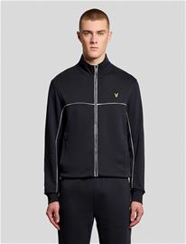 Lyle & Scott Piped Full Zip Track Top - Navy - XXL
