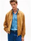 Tommy Hilfiger Dc Essential Leather Jacket - Beige - L