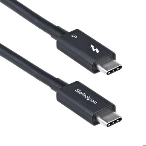 StarTech.com 1.5ft (50cm) Thunderbolt 5 Cable 80Gbps/120Gbps Certified - Thunderbolt cable - Thunderbolt 5 to Thunderbolt 5 - 50 cm